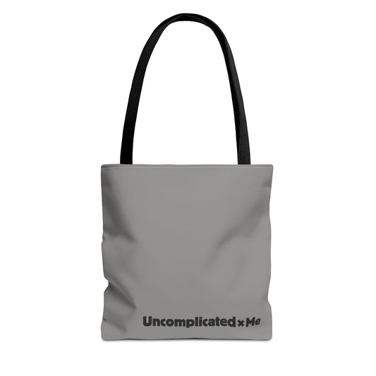 uxme logo tote bag grey 13inch