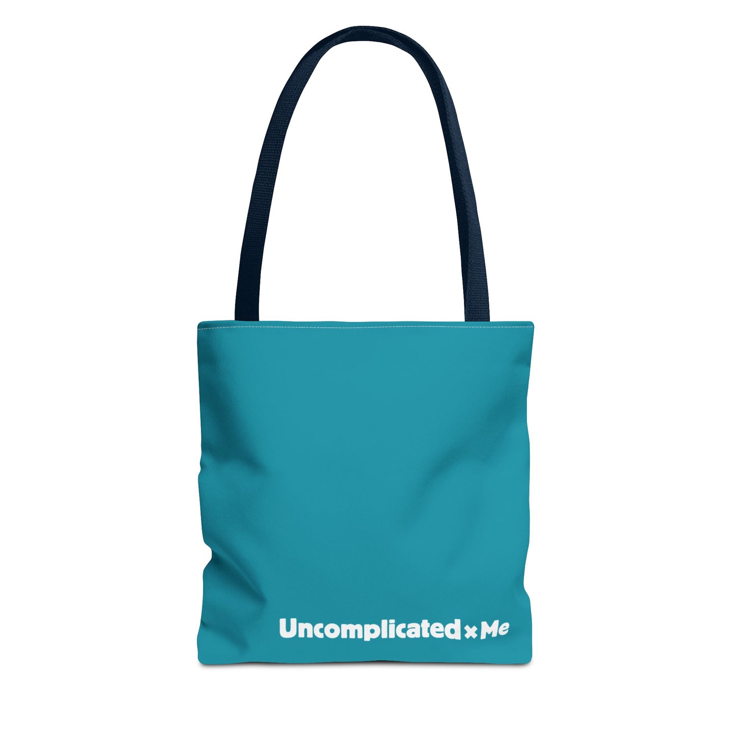 uxme logo tote bag teal 16inch